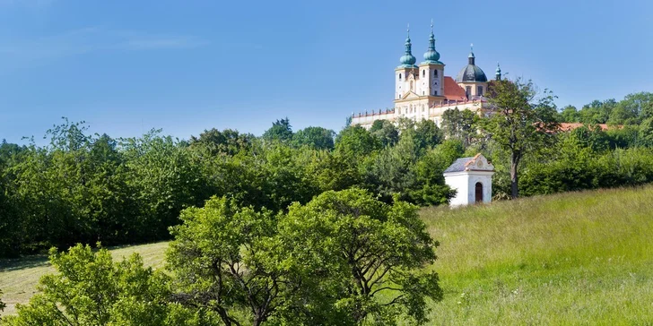Ubytování na Zámku*** poblíž Olomouce a Svatého Kopečku
