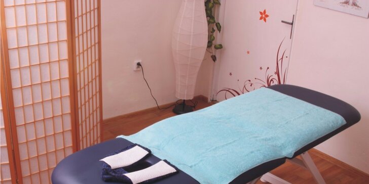 Hodinová blahodárná čínská masáž Tuina