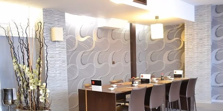 Výběr ze dvou japonských menu v restauraci Sasori