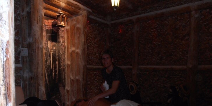 Blahodárný odpočinek v solné jeskyni Grotto