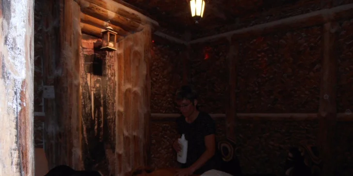Blahodárný odpočinek v solné jeskyni Grotto