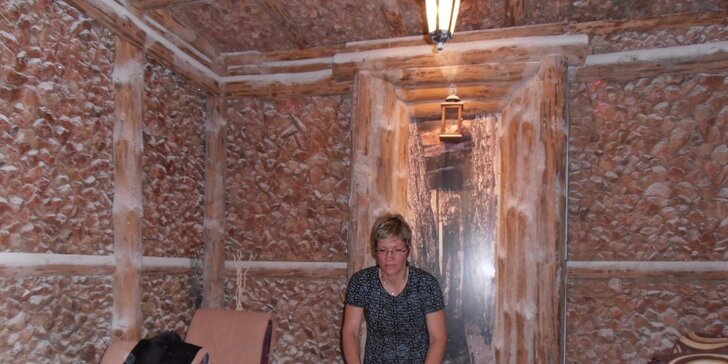 Blahodárný odpočinek v solné jeskyni Grotto vč. masáže a kosmetické péče