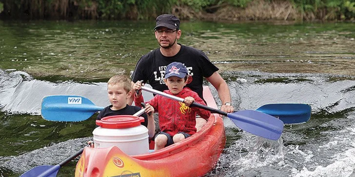 Užijte si jaro naplno: pronájem kánoe, raftu i koloběžek až pro 5 osob