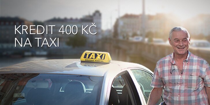 Kredit 400 Kč do aplikace Liftago taxi