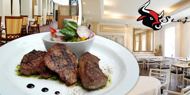 2x 300g degustační prkénko (Top Blade, Striploin steak, Heart of rump)