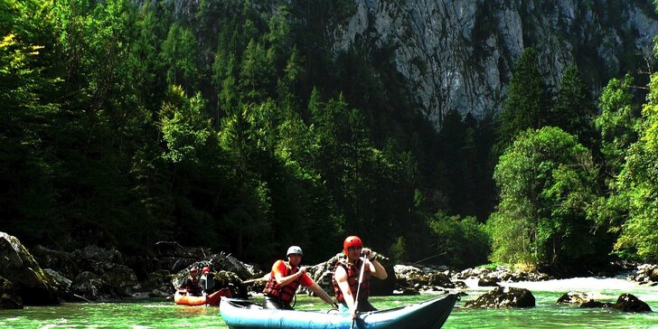 Adrenalin v Rakousku - rafty, výstup na ferraty i canyoning