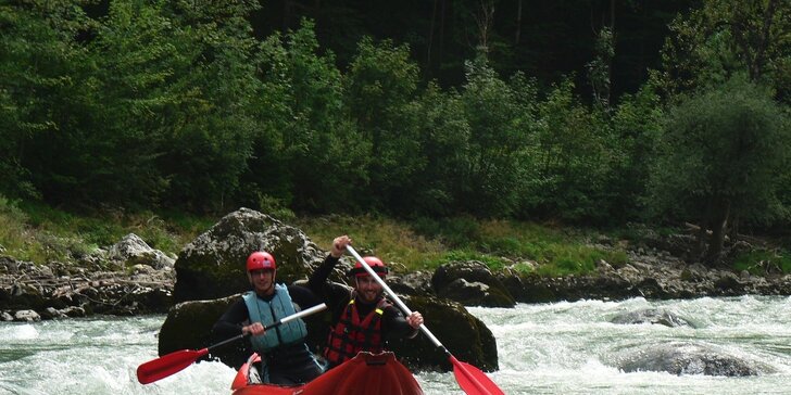 Adrenalinový zážitek v Rakousku - rafting-kanoe, ferraty a canyoning