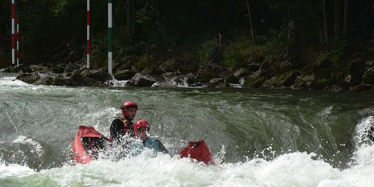 Adrenalinový zážitek v Rakousku - rafting-kanoe, ferraty a canyoning