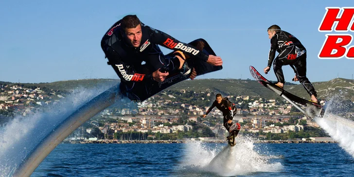 Zážitkové lety na Hoverboardu pro 1 osobu (25 min.)