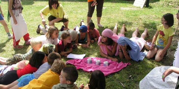 Letní tábor pro děti od 7 do 15 let v Machově Mlýně