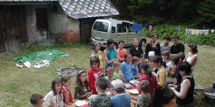 Letní tábor pro děti od 7 do 15 let v Machově Mlýně