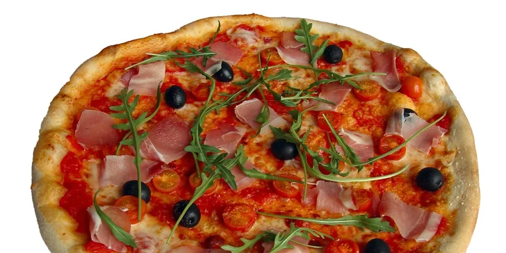 2 křupavé italské pizzy a 2 osvěžující dezerty