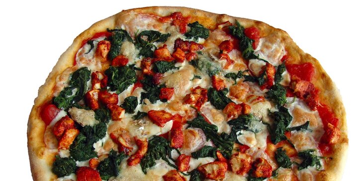 2 křupavé italské pizzy – na výběr z 32 druhů