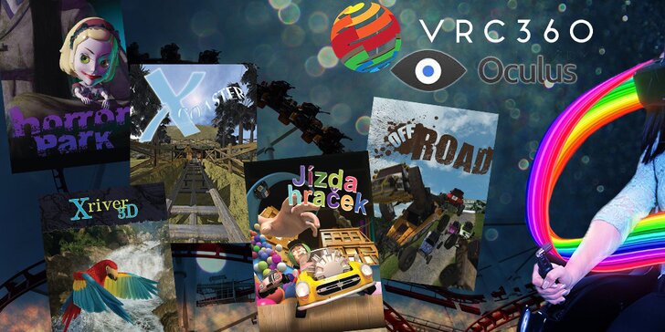 2 vstupenky na libovolný film do virtuálního kina VRC360