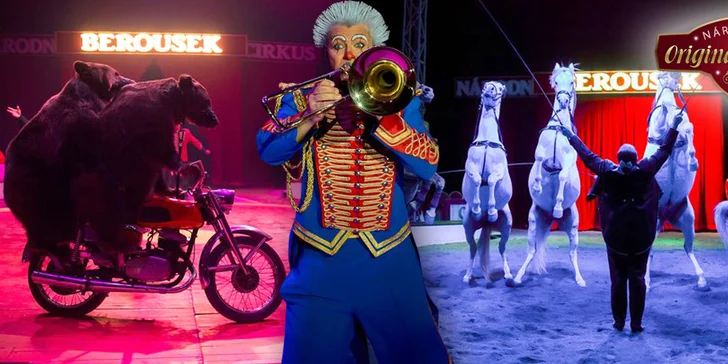 Vstupenky do Národního Cirkusu Originál Berousek