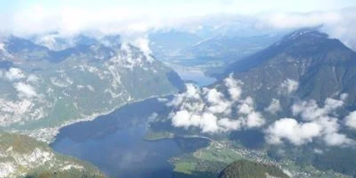 Dachstein - vyhlídka "Pět prstů" a Mamutí jeskyně
