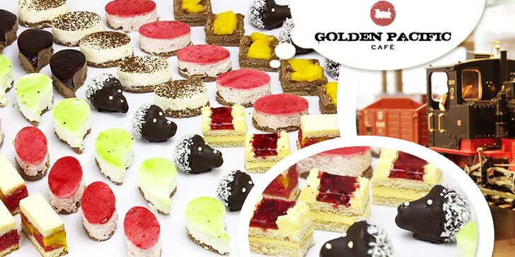 24, 48 nebo až 96 minidezertů z Golden Pacific Café