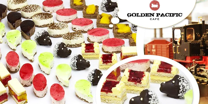 24, 48 nebo až 96 minidezertů z Golden Pacific Café