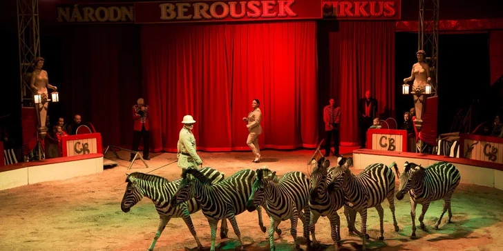 Vstupenky do Národního Cirkusu Originál Berousek