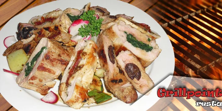 Masová nálož připravená na grilu 3x jinak