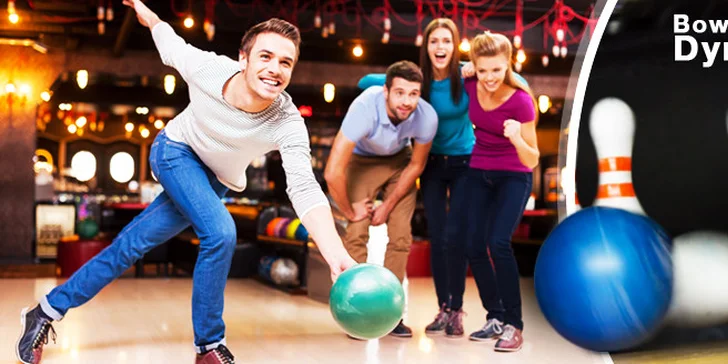 Hodina bowlingu pro partu až pro 8 hráčů