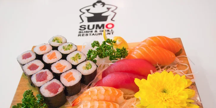All you can eat: 2hodinová sushi hostina v OC Novodvorská Plaza