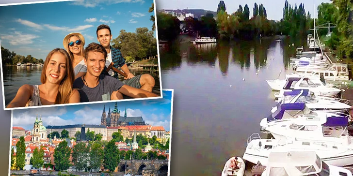 Soukromá plavba po Vltavě s krásným výhledem na Prahu