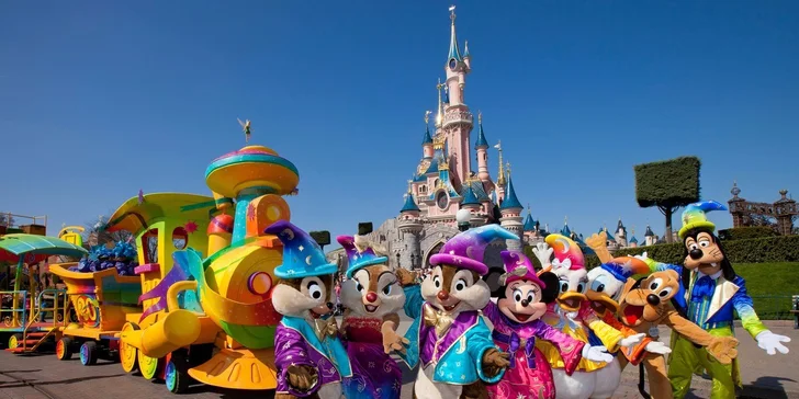 Jeden den v Disneylandu pro malé i velké včetně vstupenky