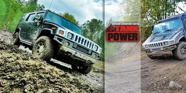 Řízení offroadu Hummer H2 Luxury, bungee running a další zážitky