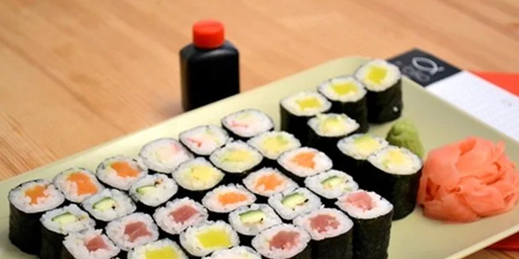 Sushi sety z restaurace Tobiko s možností dovozu až k vám na stůl - do 3 km od provozovny zdarma! Prvotřídní kvalita v každém z 14-36 kousků.