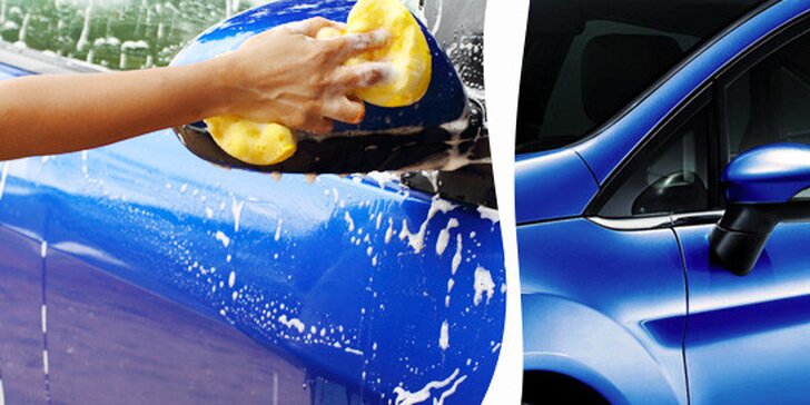Pečlivé ruční mytí karoserie vašeho automobilu