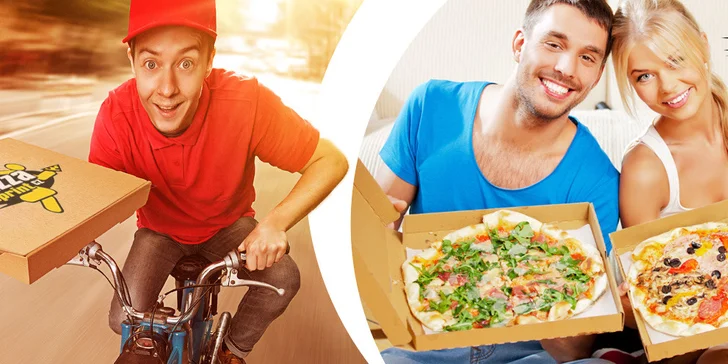 2 pizzy dle výběru s rozvozem po Hradci Králové v ceně!