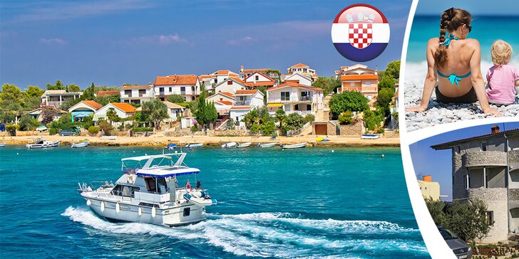 8 dní v Chorvatsku – pronájem komfortního apartmánu u moře