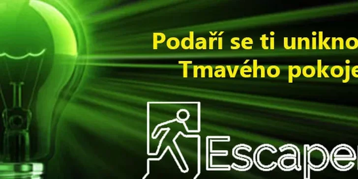 Zdolej Tmavý pokoj v Escaper.cz - Úniková hra v Praze