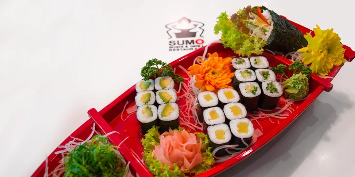 All you can eat: 2hodinová sushi hostina v OC Novodvorská Plaza