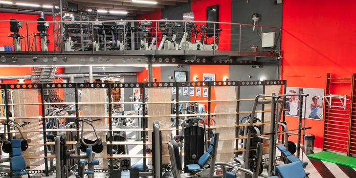 Vstup do fitness, na studiové lekce i lymfatické přístroje