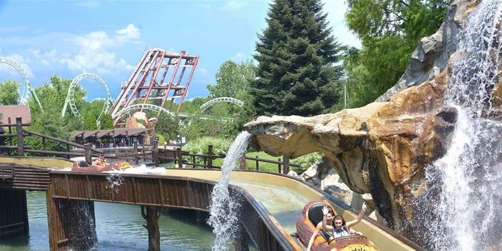 Celý den v italském zábavním parku Gardaland