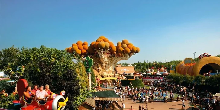 Celý den v italském zábavním parku Gardaland