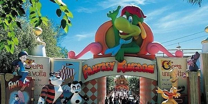 Celý den v italském zábavním parku Gardaland