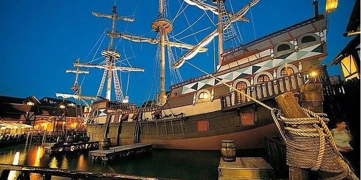 Celý den v italském zábavním parku Gardaland