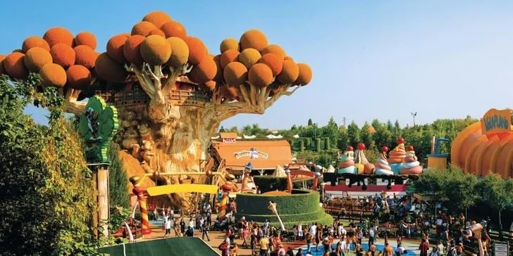 Celý den v italském zábavním parku Gardaland