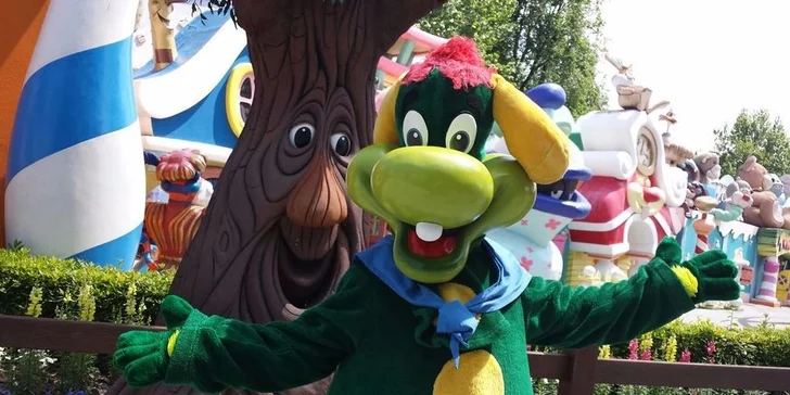 Celý den v italském zábavním parku Gardaland
