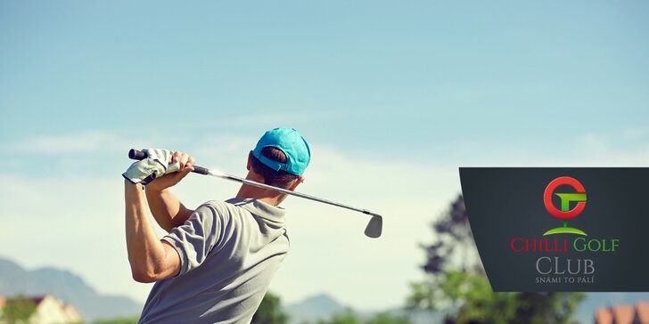 Úvodní golfová lekce s Chilli Golf Academy pro 1-2 osoby