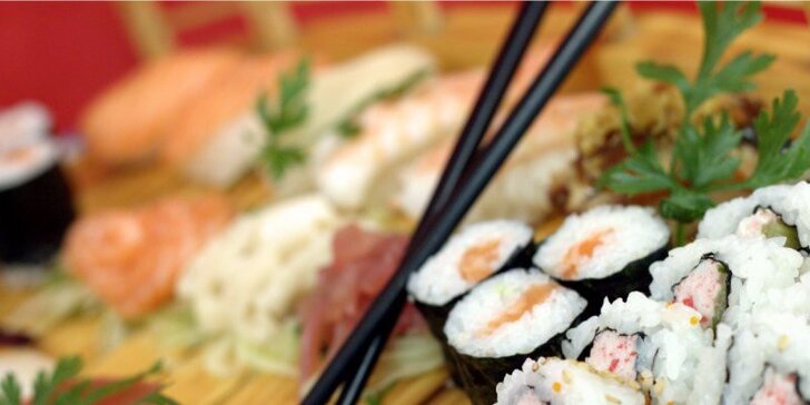 Famózní sushi od profíků z restaurace Sushi Best