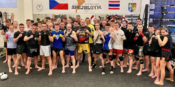 Ve Spejbl Gymu z vás během 60–90 minut tréninku udělá pořádně ostrého chlapáka. 