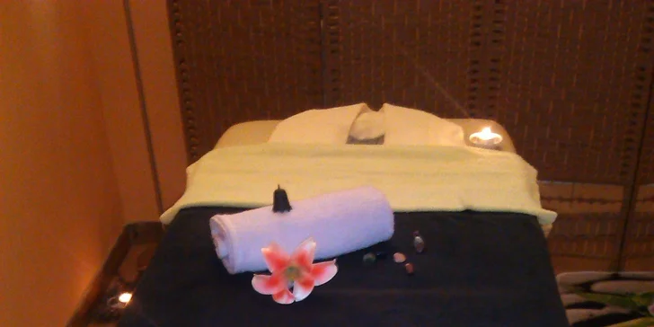 90 minutová antistresová nebo relaxační masáž hot stones