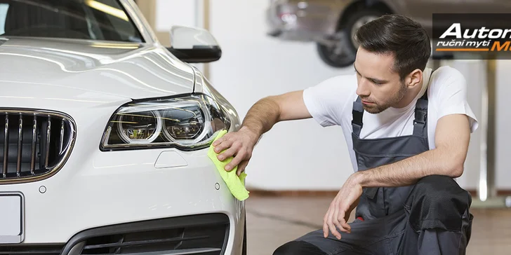 Ruční čištění auta nebo renovace laku od expertů