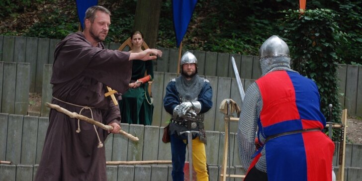 Celodenní program Návrat Robina Hooda na zámku Loučeň