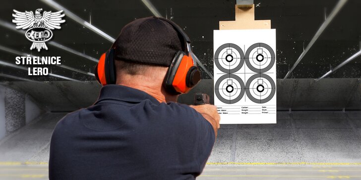 Zmáčkněte spoušť na profesionální střelnici – střelba až z 11 zbraní