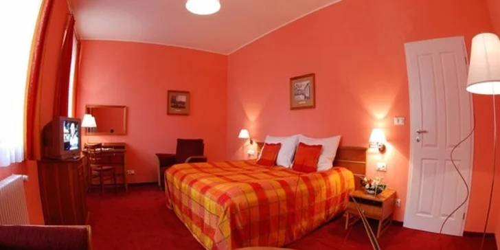 Nebe, peklo a ráj v hotelu Dvořák**** v centru Tábora